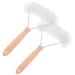 Amosfun 2pcs Screen Cleaner Window Washer Brush Window Screen Brush Pet Hair Cleaner Brush Cleaning Brush Window Cleaning Tool Outdoor Screen Window Plastic Window Cleaner