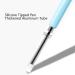 Nail Art Dotting Pen Nail Art Sculpture Pen Highly Accurate 2 Set Silicone Head for Salon - Buy Online on GoSupps.com