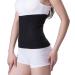 Unisex Medical Abdominal Binder Thermal Cashmere Knit Warmer Kidney Stomach Lumbar Support Brace Back Slim Waist Belt Postpartum Belly Band for Healing Pain Relief Postpartum Recovery Belly Waist M for waist girth 57-90CM #Thicken Black