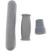 Menolana Anti-skid Crutch Accessory Kit Crutch Handle Grip Covers + Tip Cover Gray as described - Buy Online on GoSupps.com