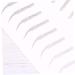 Mipcase 2 Pairs Simulation Eyebrow Artificial Eyebrow Patch Eyebrow Stickers 3 Proof Makeup Tools - Buy Online on GoSupps.com