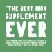 Vegums Iron Gummies - Vegan Friendly 120 BlackBerry Flavoured Chewable Supplements | Suitable for Vegans & Vegetarians | Family-Friendly - Buy Online on GoSupps.com