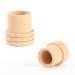 Moxa Stick with Wooden Base Elegant Stable Portable Moxa Roll Eraser for Home Moxibustion