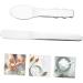 TOPBATHY 2 pi ces Spatules Acier Inoxydable Cuill res Petites pour Maquillage et Soin Peau Outils R utilisables pour Cr mes et Masques Compactes et Portables Adapt es Au Maquillage - Buy Online on GoSupps.com