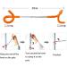 Wejjue 4 Pack Camping Lantern Hooks Hangers 11.6in Stainless Steel Tent Light Hangers Outdoor Lamp Hanger Non-Slip for Camping Hiking - Buy Online on GoSupps.com