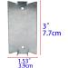 Qlvily 30PCS 1.5 x 3 Inch Nail Plates for Wood Studs | Sharp Prongs & Anti-Nail Shield - Buy Online on GoSupps.com