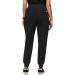 FIGS Zamora High Waisted Jogger Style Scrub Pants for Women - Slim Fit, 6 Pockets, High Rise, Yoga Waistband - Black (Regular, Medium) - Buy Online on GoSupps.com