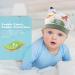 Baby Hat and Mittens Set - 4pc Newborn Caps & Gloves in Blue/Green | Aolso Infant Cotton No Scratch Mittens for 0-6 Months - Buy Online on GoSupps.com