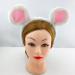 amangul Soft Bear Ears Headbands Plush Mouse Ears Hair Hoop for Washing Face Cartoon Animal Hairbands Halloween Costume(Gray) - Buy Online on GoSupps.com