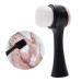 Manual Face Scrubber & Silicone Cleansing Brush - 2 in 1 Exfoliating Face Wash Tool for All Skin Types - Buy Online on GoSupps.com