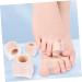 VANZACK Thumb Splint Separator 2 Pairs - Silicone Sleeves for Bunion Relief and Metatarsal Pads - Reusable and Breathable - 2.7x2.2cm - Buy Online on GoSupps.com
