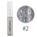 Glitter Eyeliner Liquid - Waterproof Eyeshadow Pen & Brush | Multi-Color #02 for Cosplay & Unique Looks - Buy Online on GoSupps.com
