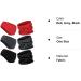 Bulk Buy: 6-Piece Fleece Ear Warmers Headband and Neck Gaiter Set in Red, Grey, Black - Buy Online on GoSupps.com