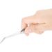 Manicure Tweezers - Double Sided Easy Operation Shiny Stainless Steel for Home & Salon Beauty - Buy Online on GoSupps.com