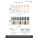 ohora Semi Cured Gel Nail Strips in Roaring Tangerine for Salon-Quality Nails - Long Lasting & Easy to Apply, Includes Prep Pads & Nail File - Buy Online on GoSupps.com