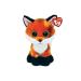 Ty Meadow Fox Beanie Boos 6" | Beanie Baby Soft Plush Toy | Collectible Cuddly Stuffed Teddy Single