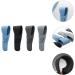 Heallily Razor Travel Case | Silicone Silver Protection Cover | 4-Piece Manual Shaving System & Toothbrush Holder for Men | Perfect for Air Travel - Buy Online on GoSupps.com