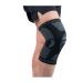 Compression Knee Brace for Arthritis & Weight Lifting Support | Anti-Slip Grip for All Sports - Black Blue Medium - Buy Online on GoSupps.com