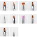 CHAWHO Nail Design Pens - 10pcs Premium Nail Art Brushes for Creative Detailing & Painting - International Shipping Available - Buy Online on GoSupps.com