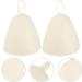 2-Piece Sauna Hat for Men & Women | Russian Sauna Cap | Banya Shower Hat | Perfect Sauna Gift - White - Buy Online on GoSupps.com