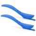 EHDIS Wrapping Paper Cutter Backpaper Slitter Film Cutting Tool Gift Wrap Cutter Carbon Film Vinyl Wrap Cutting Knife for Adhesive Vinyl,Craft Paper,Photo,Scrapbooking (2, Blue) 2 Blue