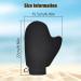 LOPHE Black Double Sided Self Tanning Mitt Applicator - Reusable Gloves for Self Tanners - Washable with Anti-slip Elastic Wrist - Ideal for Lotions, Mousses, and Creams - Buy Online on GoSupps.com