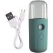 Mini Facial Mister Handheld Face Mist Sprayer Moisturizing USB Recharging Skin Hydration Tool 30ml Green Handy Moisturizing Sprayer - Buy Online on GoSupps.com