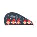 Three Cute Christmas Gnomes Microfiber Hair Towel Soft Super Absorbent Hair Towel Wrap for Women Coral Velvet Quick Dry Hair Cap for Long Curly and Thick Hair