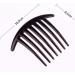 12 Piece Hair Comb Set for Women and Girls - Black and Brown Hair Slides and Side Combs - Buy Online on GoSupps.com