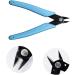 CYH Mini Wire Cutters - 4 Pcs Snips Cutter - Side Cutters Electrical Wire Cable Cutters - Flush Cutters with Non-Slip Soft Handle - for Jewelry Craft DIY Model-Making Light Blue - Buy Online on GoSupps.com