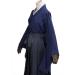 Japanese Unisex Kendo Uniform Set - Traditional Kimono Sportswear for Aikido & Martial Arts | Samurai Costume Cosplay - Large Dark Blue - Buy Online on GoSupps.com