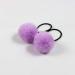 Minkissy 12pcs Pom Ball Elastic Hair Ties | Cute Pompom Hair Bands & Accessories for Ponytails - Buy Online on GoSupps.com