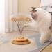 Marchul Cat Toy Ball Roller with Treat Ball | Interactive Wooden Track Balls Turntable for Kittens | Cat Supplies - Buy Online on GoSupps.com