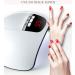 SoulQ UV LED Nail Lamp USB Power 45W Intelligent Induction Nail Dryer LCD Display Nail Lamp with 3 Timer Setting Professional Nail Art Tools for Gel Polish (White) - Buy Online on GoSupps.com