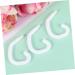 Toddmomy 40 Ear Enhancement Hooks for Earlick - Facial Cover Extensions & Ear Protection Hooks | White Clothes Rack Buckles - Buy Online on GoSupps.com