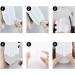 PandaHall 5 Pairs White Non-Skid Rubber Heel Protector Shoe Grips - Self-Adhesive Sole Drag Pad for Men and Women Sneakers - Buy Online on GoSupps.com