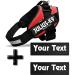 Buy Canicaprice Dog Crockery - Julius K9 Power IDC Red with 2 Personalization Labels | T2 Size (Breast & Poitrail 70-95 cm) | International Shipping - Buy Online on GoSupps.com