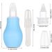 AKlamater 2 Pcs Baby Nasal Aspirator - Newborn Nose Sucker & Cleaner for Mucus Removal (Green+Blue) - Buy Online on GoSupps.com
