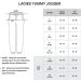 Real Essentials Women's Ultra-Soft Lounge Joggers 3 Pack with Pockets - Small Set 11 (Plus Size Available) - Buy Online on GoSupps.com