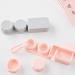 Buy Indian Chunin Contact Lens Travel Set - Pink Holder Tweezers Solution & Mirror for Women & Girls - Buy Online on GoSupps.com