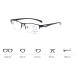 Progressive Multifocal Reading Glasses | Blue Light Blocking & Glare-Free | Enhanced Visual Clarity for Gaming & Reading (+1 Size) - Buy Online on GoSupps.com