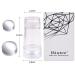 Biutee Nail Art Stamper with Scraper | Double Head Silicone Transparent Stamp for French Smile Lines - Perfect Nail Art Tools - Buy Online on GoSupps.com
