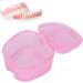 Shop Verdant Touch Denture Bath Case with Strainer Basket - Pink Storage Container for Artificial Teeth | International Shipping Available - Buy Online on GoSupps.com