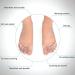 Gel Toe Separators for Men & Women - Bunion Pain Relief | Hammer Toe Straighteners | Plantar Fasciitis Silicon Spreaders - Ideal for Yoga & Sports - Buy Online on GoSupps.com