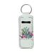 COEQINE Chapstick Clip-on Keychain for Women and Girls Cactus Green