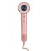 High Speed Hair Dryer 1600W Ionic Hair Dryer 110000RPM Hair Dryer 2 Speed 3 Heat Ionic Blow Dryer Low Noise 5.9ft Cord Length Magnetic Nozzle (US Plug 110V) US Plug 110V Pink