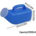 Urinals for Men and Elderly 2000ml Plastic Bedpan Bottle with Lid Spill Proof Urinary Bottle Male Urinal Pee Bottle Travel Camping Urine Collection Containers 2 Pack - Buy Online on GoSupps.com