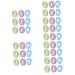 Balacoo 60 Rolls Lash Tape Eyelid Tape Adhesive Eyelash Tapes Breathable micropore lash Tape Adhesive Fabric lash Tape lash Extension Supplies Girl Makeup Belt abs