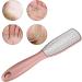 Verdant Touch Foot Dead Skin Remover Stainless Steel Double Sided Foot File Callus Remover Pedicure Tool for Dead Skin Foot Rasp Rose Gold - Buy Online on GoSupps.com