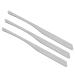 Pack of 3 Stainless Steel Makeup Spatulas - Effortless Foundation Mixing & Precise Application | Hygienic Multi-Functional Tools for Beauty - Buy Online on GoSupps.com